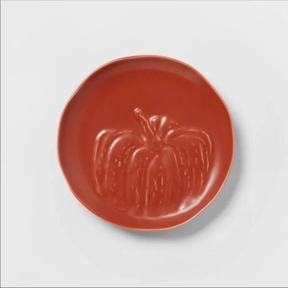 Set of 4 Target Threshold Pumpkin Appetizer Plates